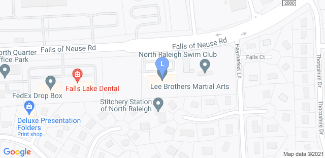 Map to LEE BROTHERS MARTIAL ARTS